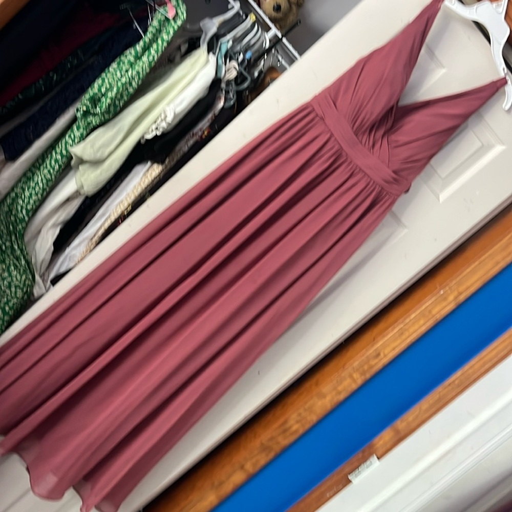 Azazie Kora Bridesmaid Dress in Desert Rose